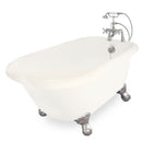 American Bath Factory Jester 54" Bisque AcraStone Package