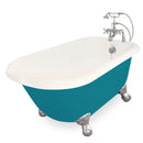 American Bath Factory Jester 54" Bisque AcraStone Package