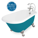American Bath Factory Champagne Jester 54" Splash of Color AcraStone Package