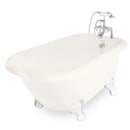 American Bath Factory Jester 54" Bisque AcraStone Package