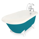 American Bath Factory Jester 54" Bisque AcraStone Package