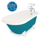 American Bath Factory Champagne Jester 54" Bisque AcraStone Package