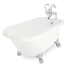 American Bath Factory Jester 54" Bisque AcraStone Package