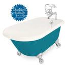 American Bath Factory Champagne Jester 54" Bisque AcraStone Package