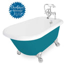 American Bath Factory Champagne Jester 54" Splash of Color AcraStone Package