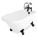 American Bath Factory Jester 54" White AcraStone Package