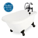 American Bath Factory Champagne Jester 54" Bisque AcraStone Package