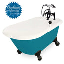 American Bath Factory Champagne Jester 54" Bisque AcraStone Package