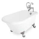 American Bath Factory Jester 54" White AcraStone Package