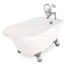 American Bath Factory Jester 54" Bisque AcraStone Package