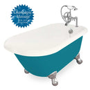 American Bath Factory Champagne Jester 54" Bisque AcraStone Package