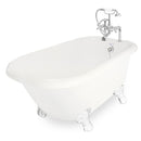 American Bath Factory Jester 54" Bisque AcraStone Package