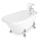 American Bath Factory Jester 54" White AcraStone Package