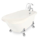 American Bath Factory Jester 54" Bisque AcraStone Package