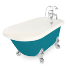 American Bath Factory Jester 54" Bisque AcraStone Package