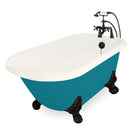 American Bath Factory Jester 54" Bisque AcraStone Package