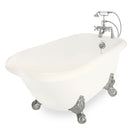 American Bath Factory Jester 54" Bisque AcraStone Package