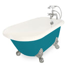 American Bath Factory Jester 54" Bisque AcraStone Package