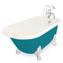 American Bath Factory Jester 54" Bisque AcraStone Package