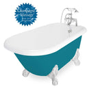 American Bath Factory Champagne Jester 54" Splash of Color AcraStone Package