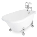 American Bath Factory Jester 54" White AcraStone Package