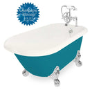 American Bath Factory Champagne Jester 54" Bisque AcraStone Package