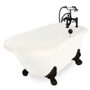 American Bath Factory Jester 54" Bisque AcraStone Package