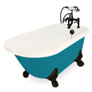 American Bath Factory Jester 54" Bisque AcraStone Package