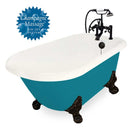 American Bath Factory Champagne Jester 54" Bisque AcraStone Package