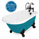 American Bath Factory Champagne Jester 54" Splash of Color AcraStone Package