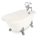 American Bath Factory Jester 54" Bisque AcraStone Package