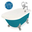 American Bath Factory Champagne Jester 54" Bisque AcraStone Package