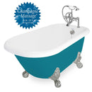 American Bath Factory Champagne Jester 54" Splash of Color AcraStone Package