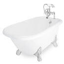 American Bath Factory Jester 54" White AcraStone Package