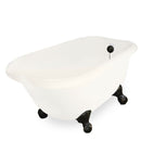 American Bath Factory Trinity 60" Bisque AcraStone Tub & Drain, 7" Faucet Holes