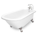 American Bath Factory Trinity 60" White AcraStone Package