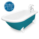 American Bath Factory Champagne Trinity 60" Splash of Color AcraStone Package