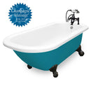 American Bath Factory Champagne Trinity 60" Splash of Color AcraStone Package