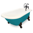American Bath Factory Trinity 60" Bisque AcraStone Package