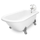 American Bath Factory Trinity 60" White AcraStone Package