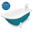 American Bath Factory Champagne Trinity 60" Splash of Color AcraStone Package