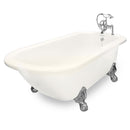 American Bath Factory Trinity 60" Bisque AcraStone Package