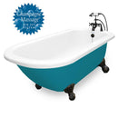 American Bath Factory Champagne Maverick 67" Splash of Color AcraStone Package