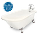 American Bath Factory Champagne Maverick 67" Bisque AcraStone Package