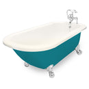 American Bath Factory Maverick 67" Bisque AcraStone Package