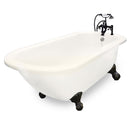American Bath Factory Maverick 67" Bisque AcraStone Package