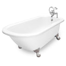 American Bath Factory Maverick 67" White AcraStone Package