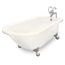 American Bath Factory Maverick 67" Bisque AcraStone Package