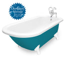 American Bath Factory Champagne Maverick 67" Splash of Color AcraStone Package