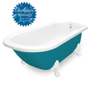 American Bath Factory Champagne Maverick 67" Splash of Color AcraStone Tub & Drain , 7" Faucet Holes